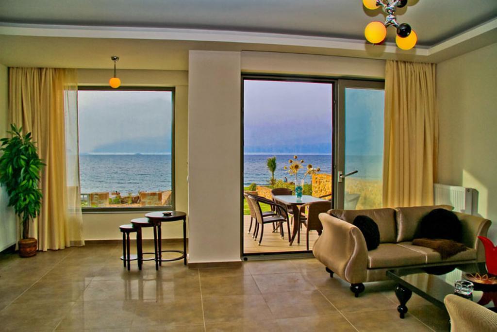 Sea View Beachfront Peri Villa Gouves