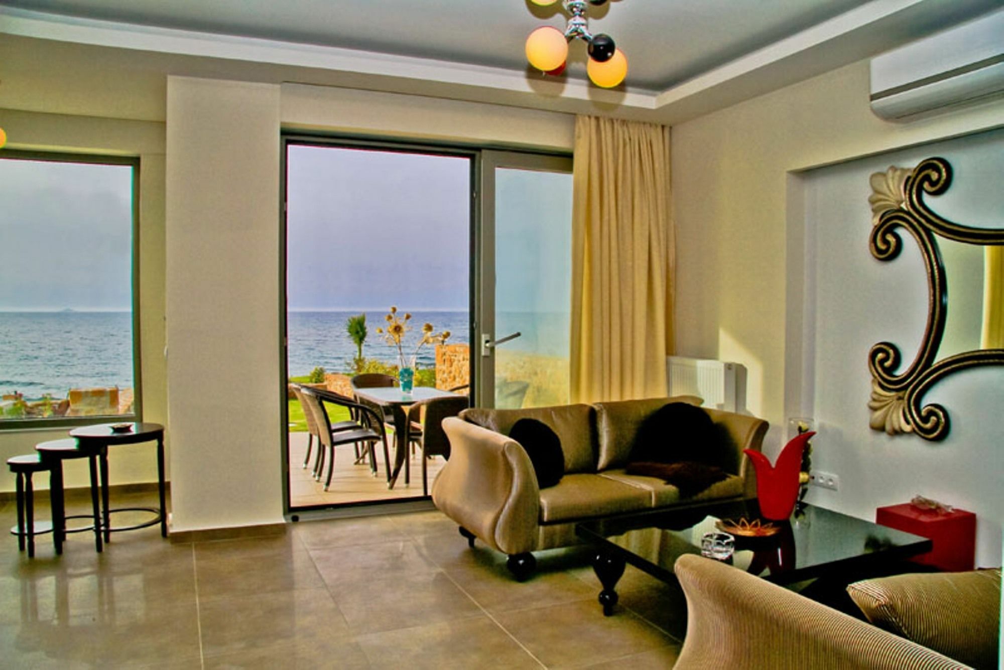 Sea View Beachfront Peri Villa Gouves